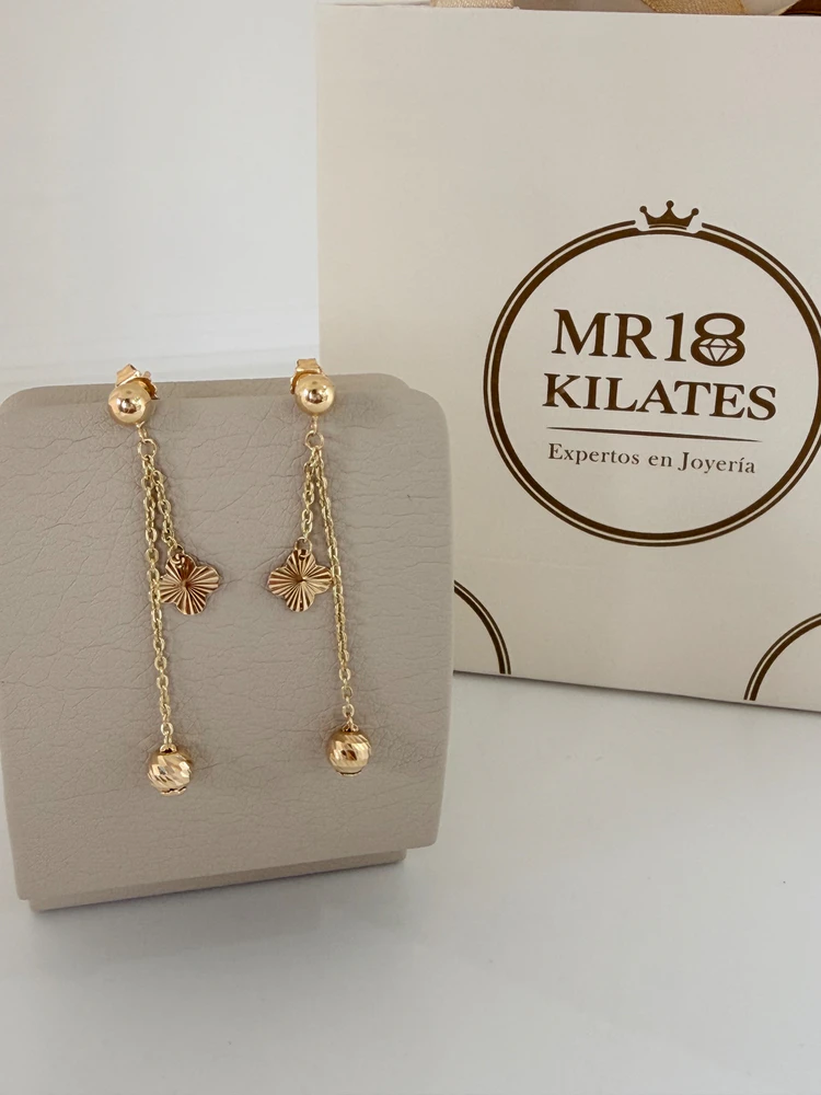 Aretes doble encanto — foto 1