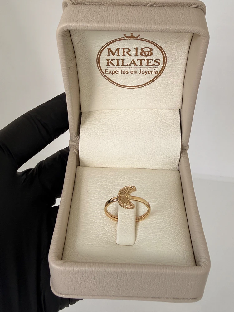 Anillo luna diamantada — foto 2